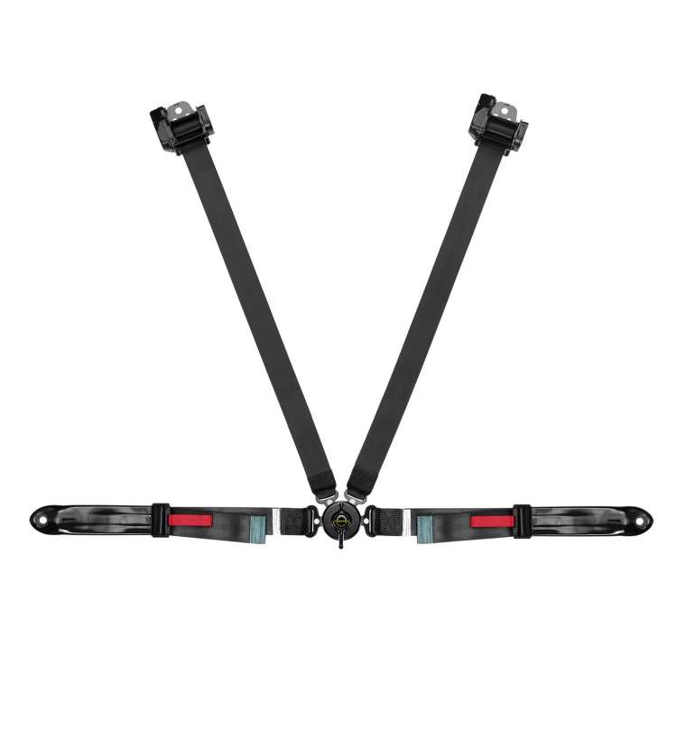 4pt automatic harness with rotary buckle